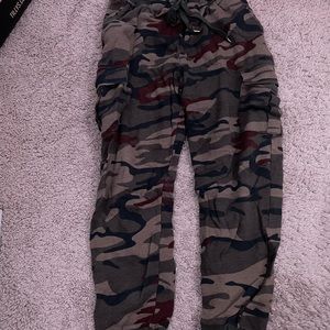 camo joggers